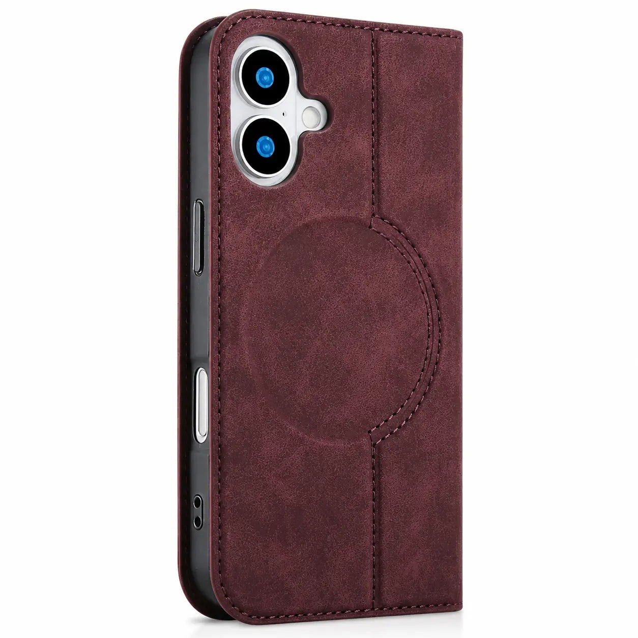 Slim phone case with built-in card holder
