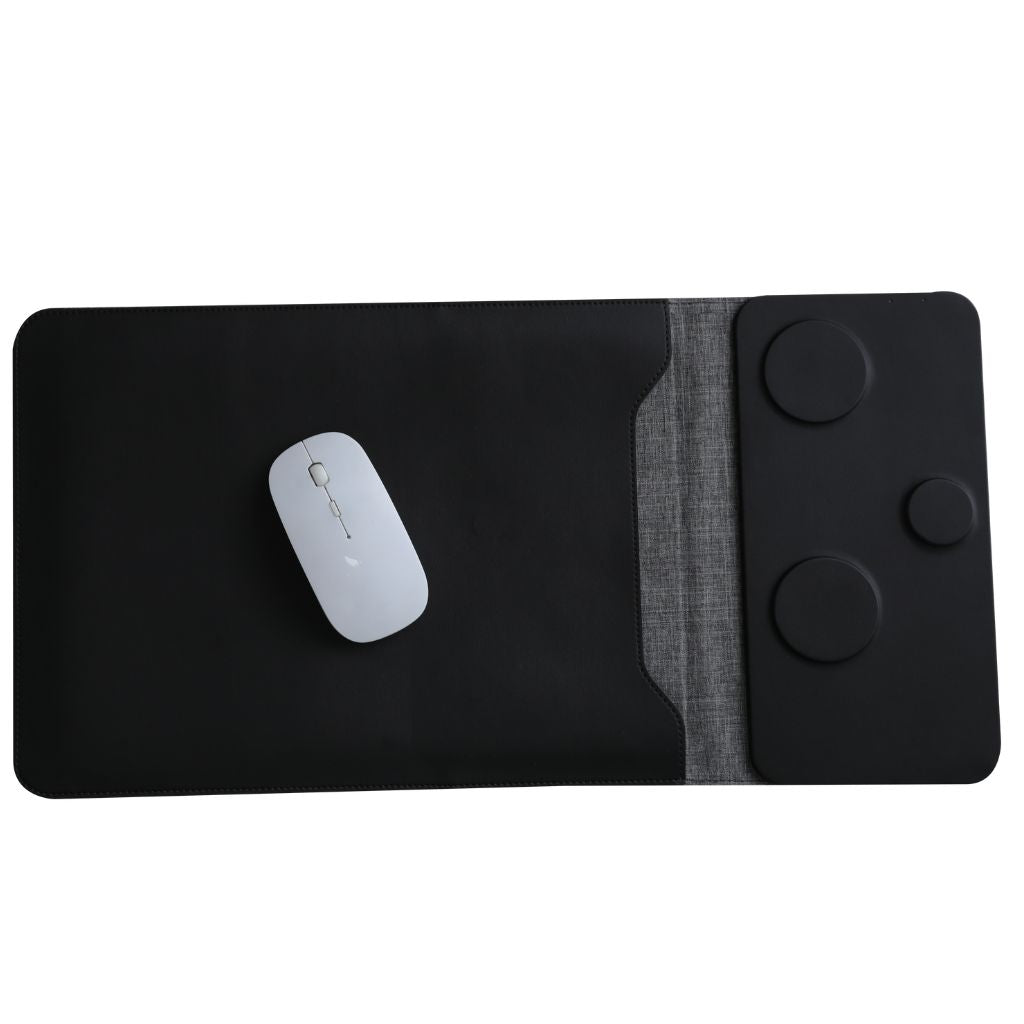 5 in 1 Laptop Sleeve with Wireless Charging for Apple