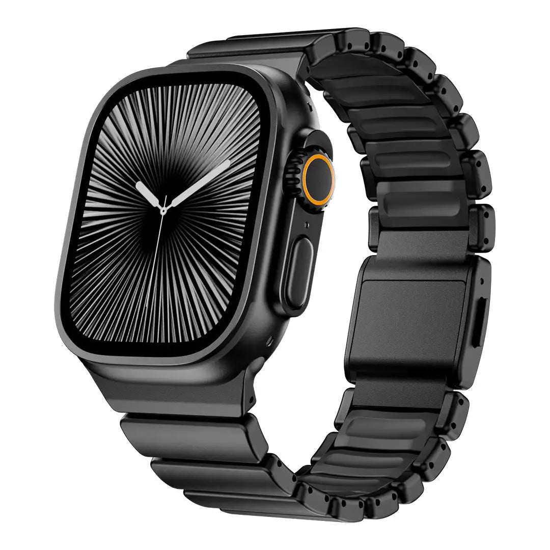 apple watch ultra black titanium band onyx black #color_Black Titanium Onyx Black