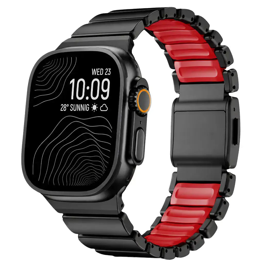 apple watch ultra black titanium band cherry #color_Black Titanium Cherry
