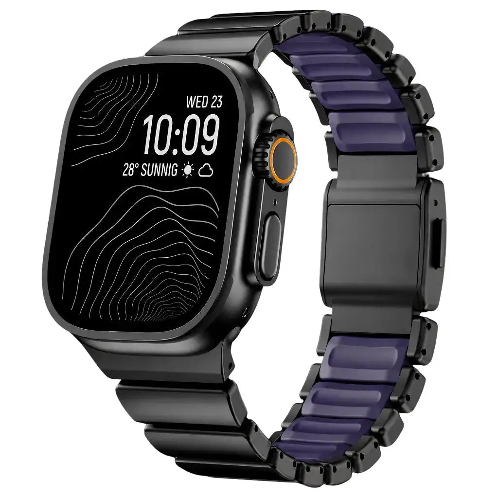 apple watch ultra black titanium band violet #color_Black Titanium Violet