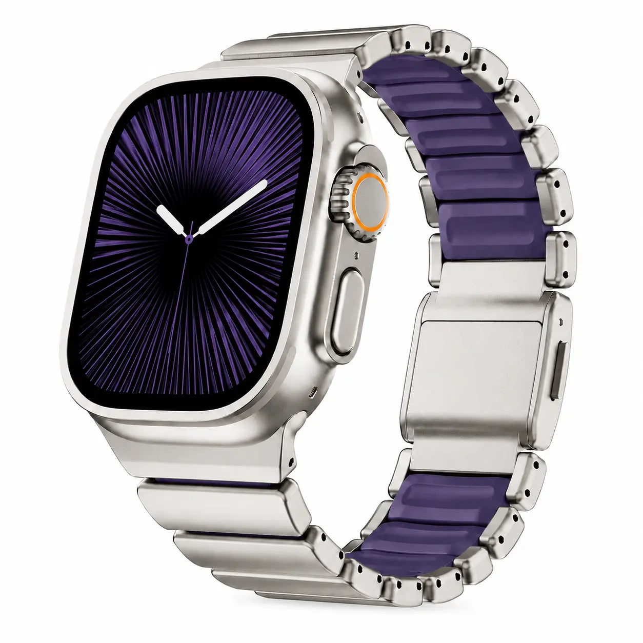 violet apple watch ultra sport band #color_Titanium Violet