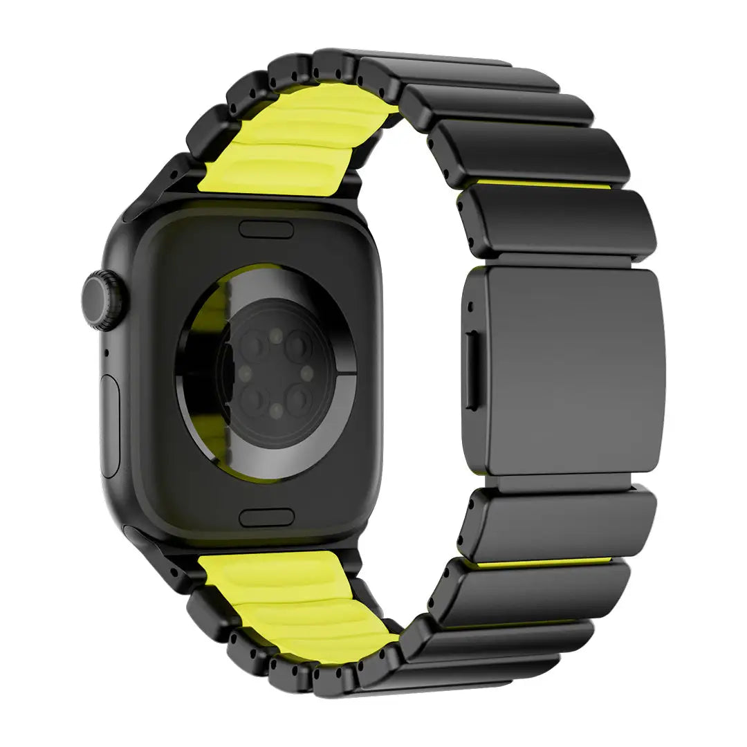apple watch ultra sport band black titanium forest green #color_Black Titanium Forest Green