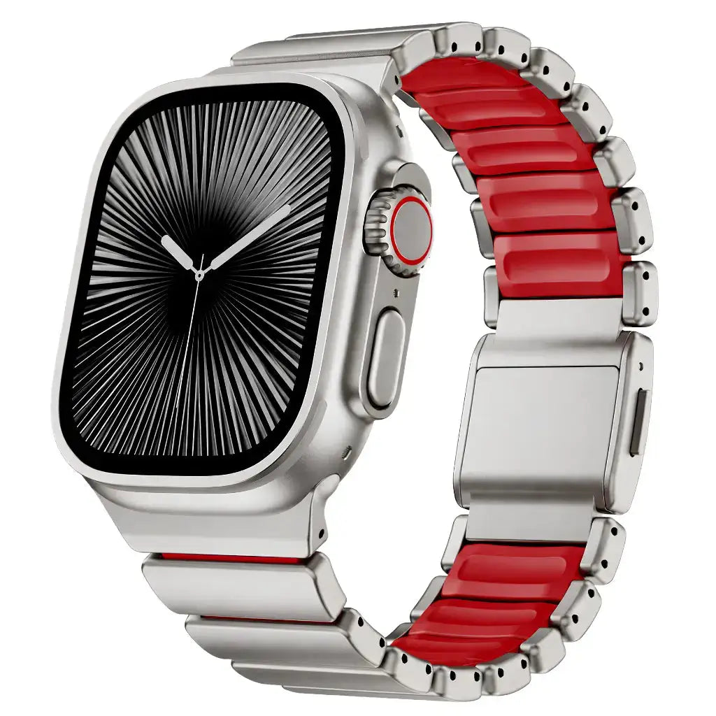 apple watch ultra titanium band cherry #color_Titanium Cherry