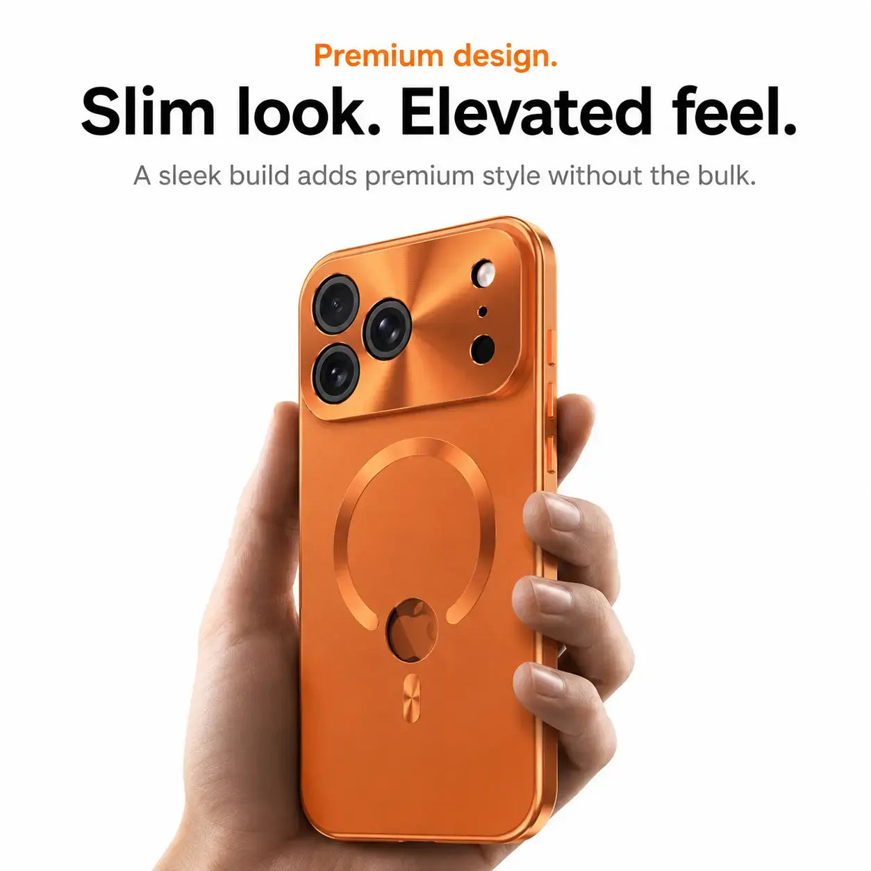 MagCase Ultra full-cover iPhone case with built-in privacy screen