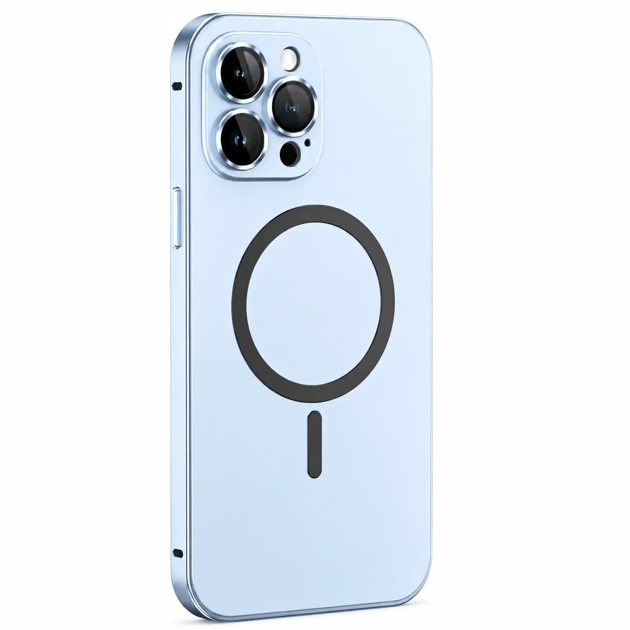Slim aluminum iPhone 18 Pro Max case with lightweight protection #color_Light Blue
