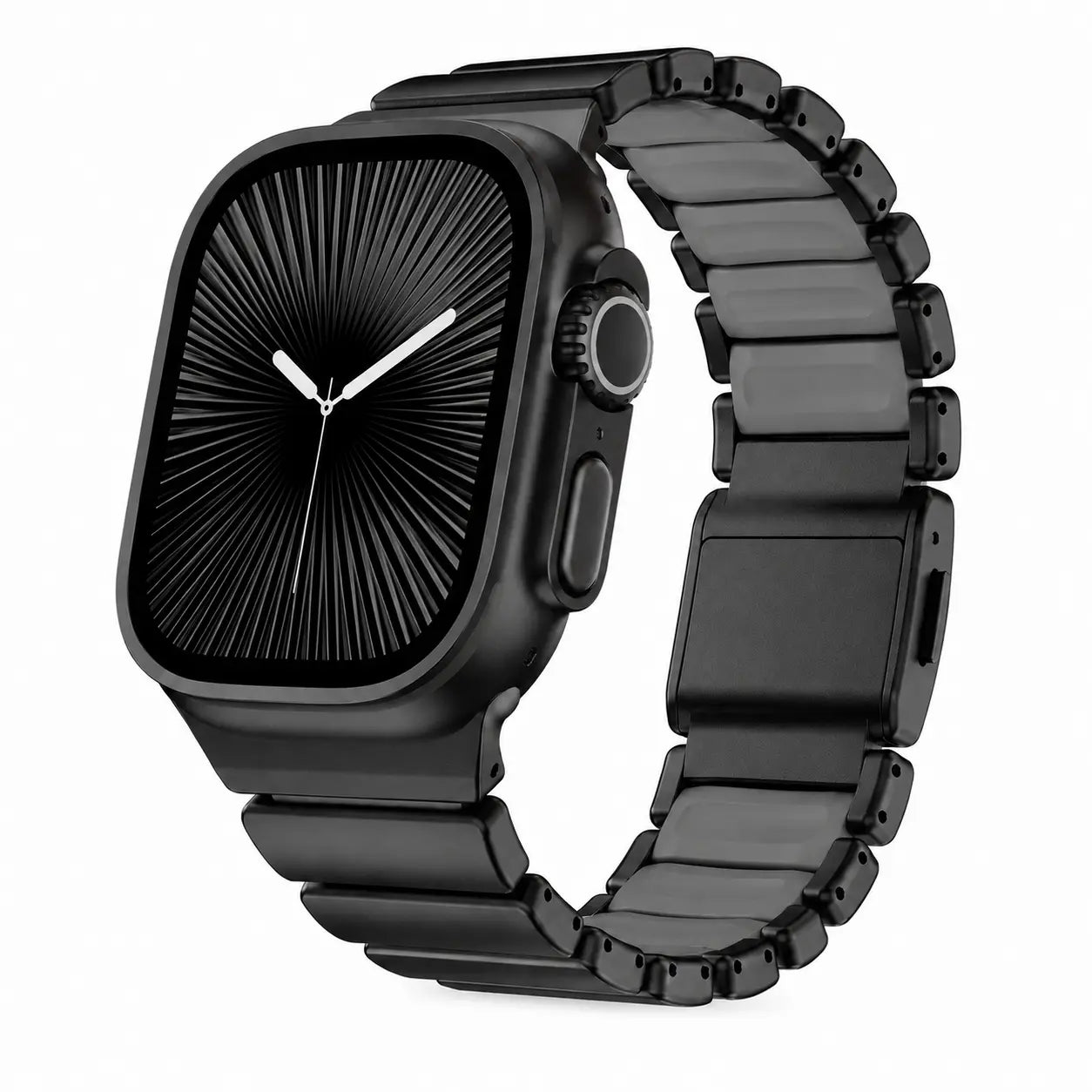 apple watch replacement band black titanium stone gray #color_Black Titanium Stone Gray