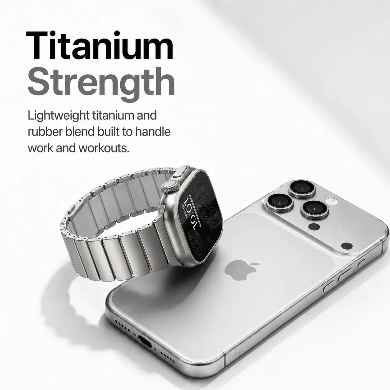 stone gray apple watch ultra sport band #color_Titanium Stone Gray