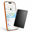 Ultra-thin wallet tracker card with Apple Find My